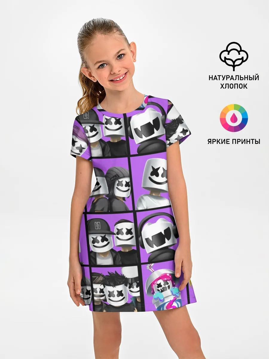 Детское платье / Marshmello Style