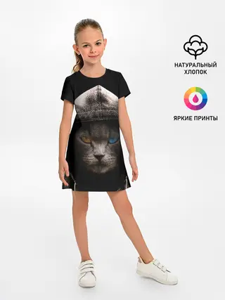 Детское платье / Уличный кот