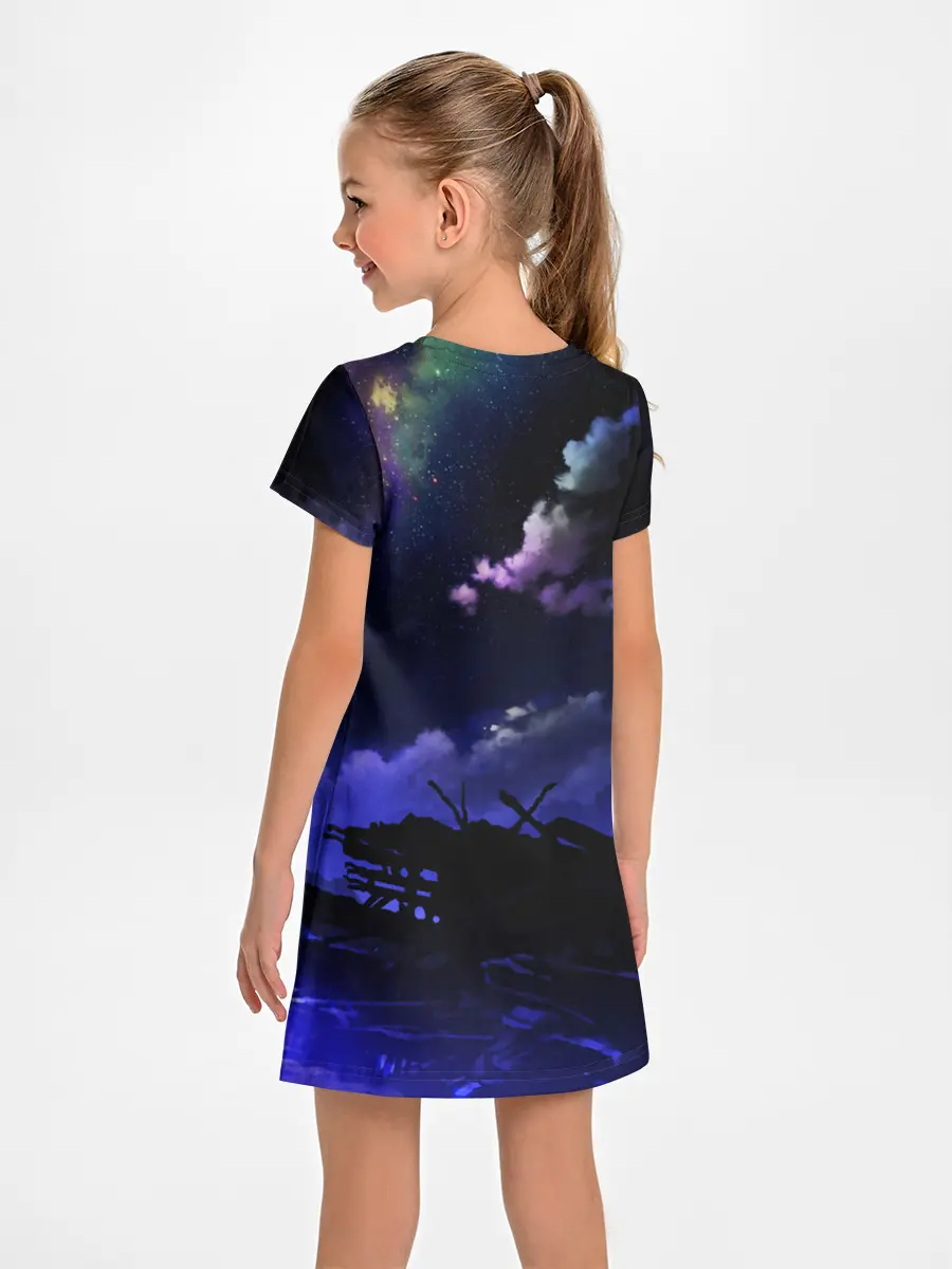 Детское платье / Ночной закат