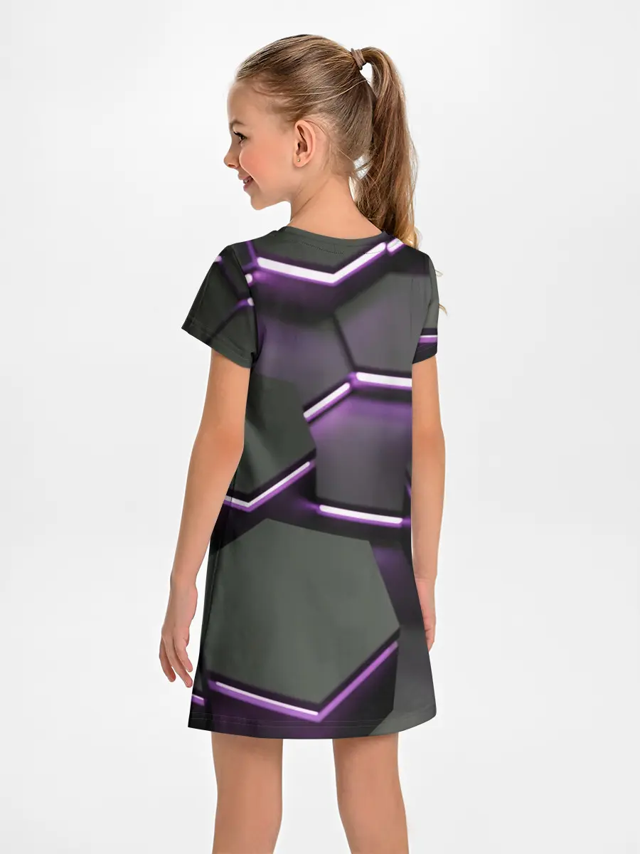 Детское платье / Neon light