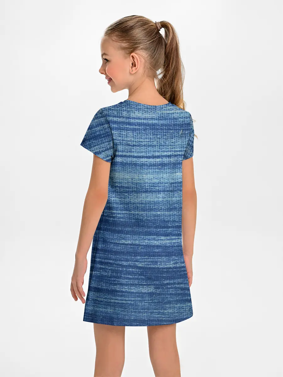 Детское платье / Texture. Denim