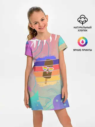 Детское платье / Эскимо в Тропиках