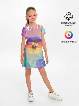 Детское платье / Эскимо в Тропиках