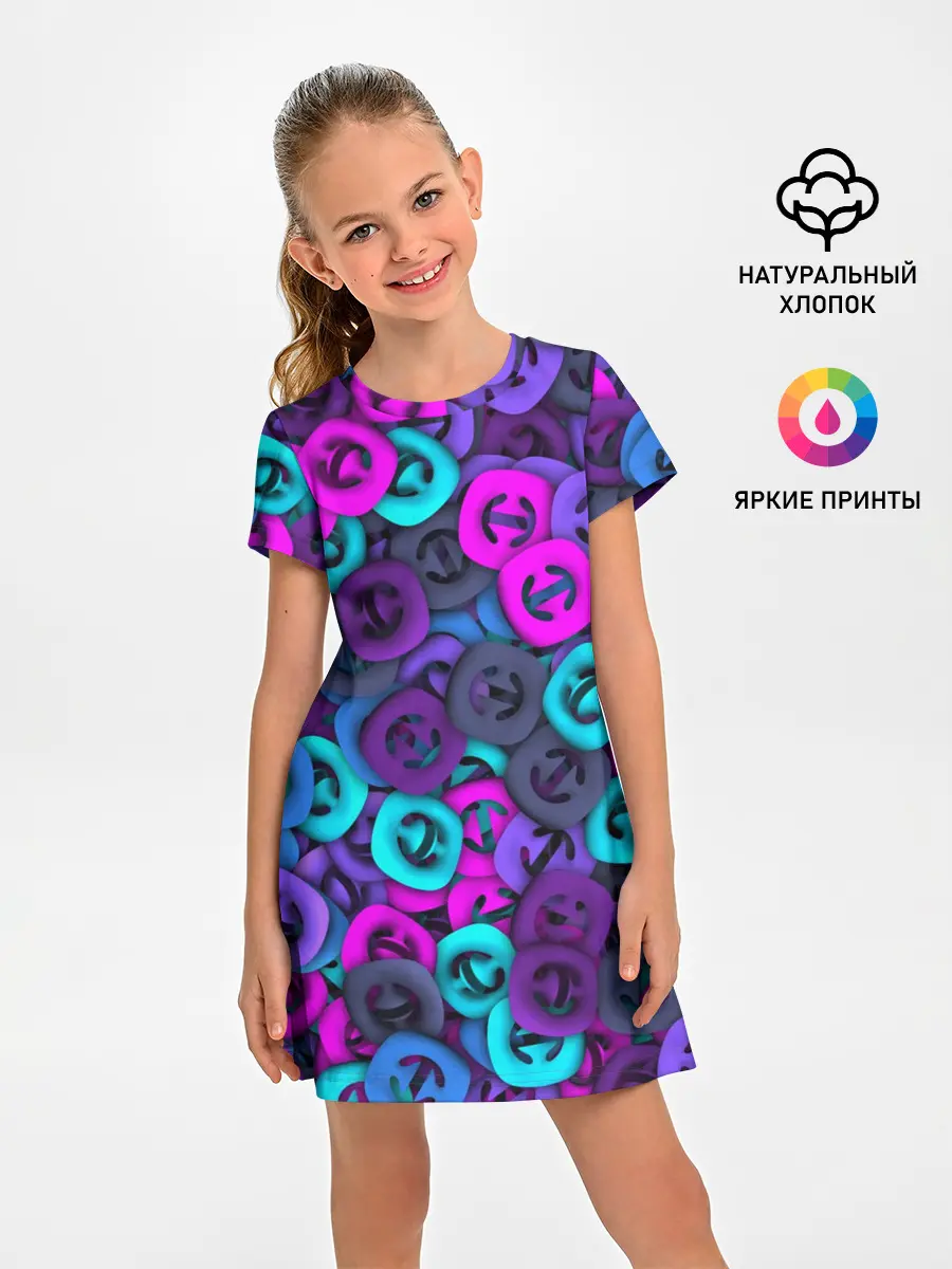 Детское платье / Неоновые снаперсы