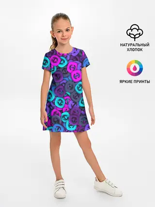 Детское платье / Неоновые снаперсы
