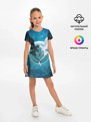 Детское платье / ночная фурия