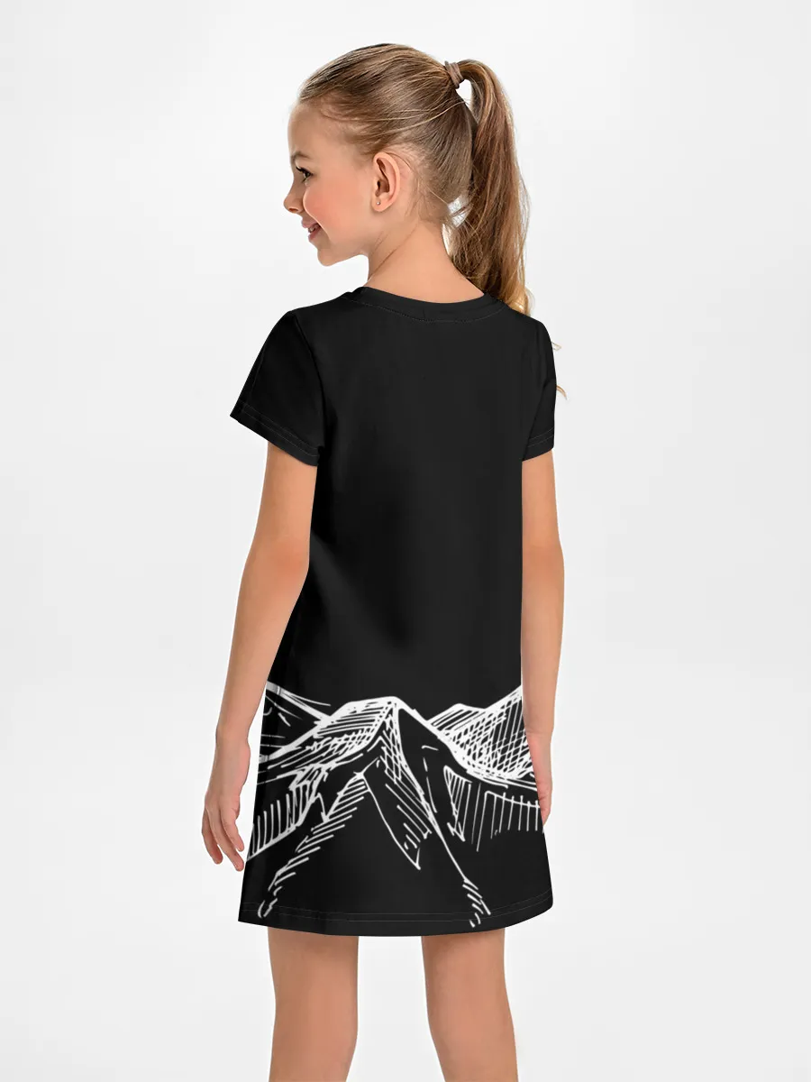 Детское платье / Горы