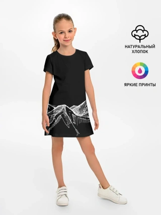 Детское платье / Горы