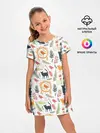 Детское платье / О кошках и птичках
