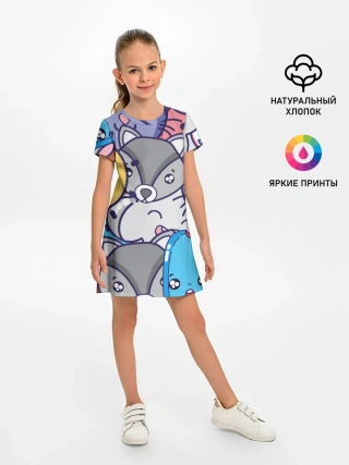 Детское платье / Текстура