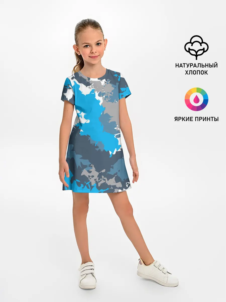Детское платье / Камуфляж