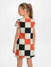 Детское платье / Образец шахматной доски