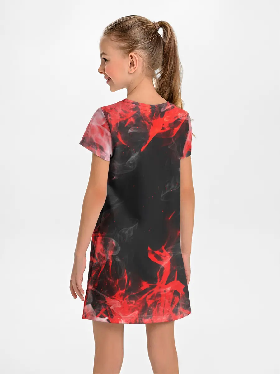 Детское платье / Опасный Динозавр | Red Dino