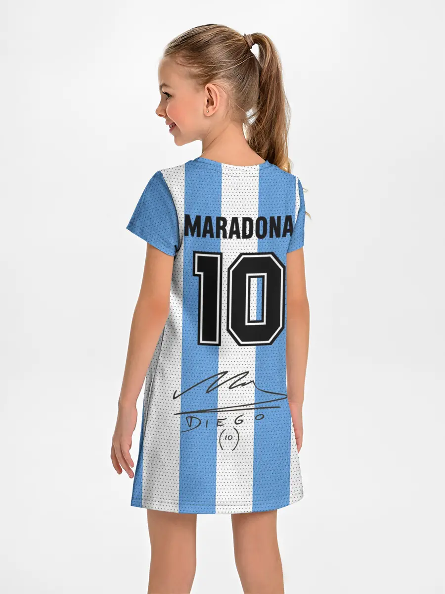 Детское платье / Джерси Марадоны с автографом
