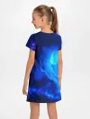 Детское платье / СИНИЙ КОСМОС
