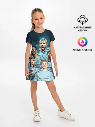 Детское платье / Манчестер Сити Серхио Агуэро
