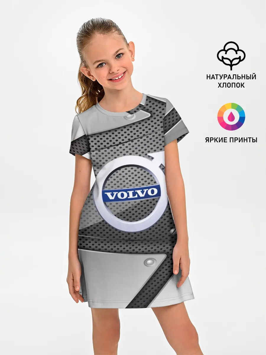 Детское платье / VOLVO metalic 2018