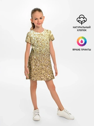 Детское платье / Блёстки