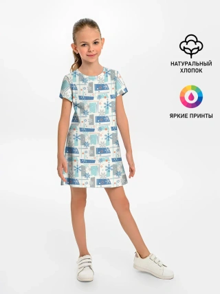 Детское платье / Зимний Дизайн