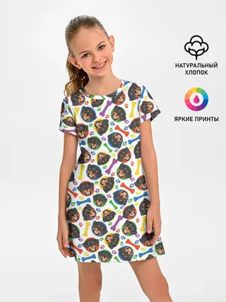 Детское платье / Ротвейлер