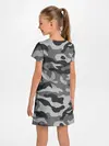 Детское платье / КАМУФЛЯЖ GRAY