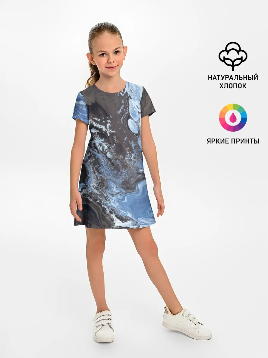 Детское платье / Волны