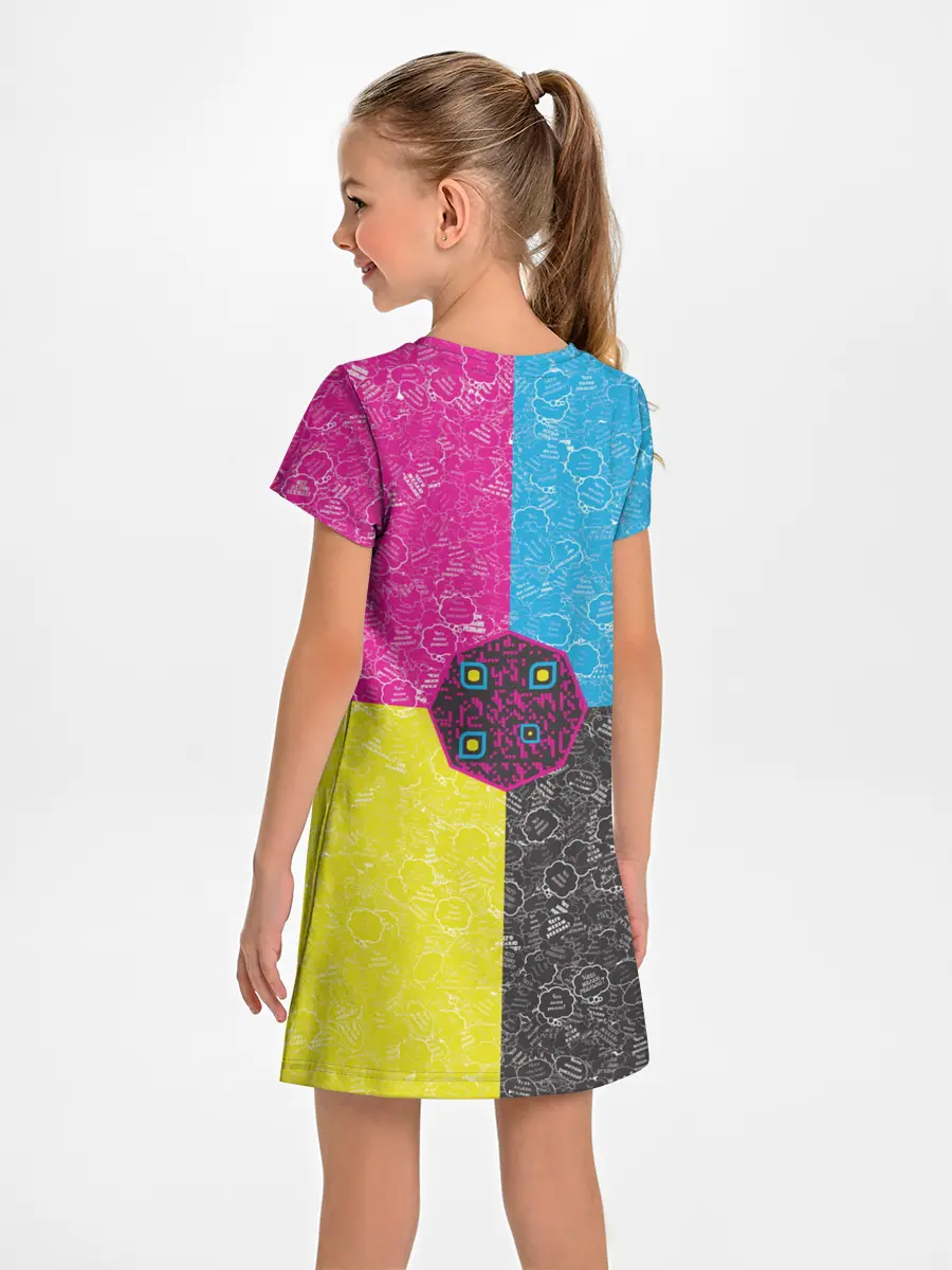 Детское платье / Октагон на фоне АПВ 4.1.14