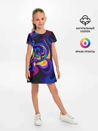 Детское платье / ABSTRACT COLOR