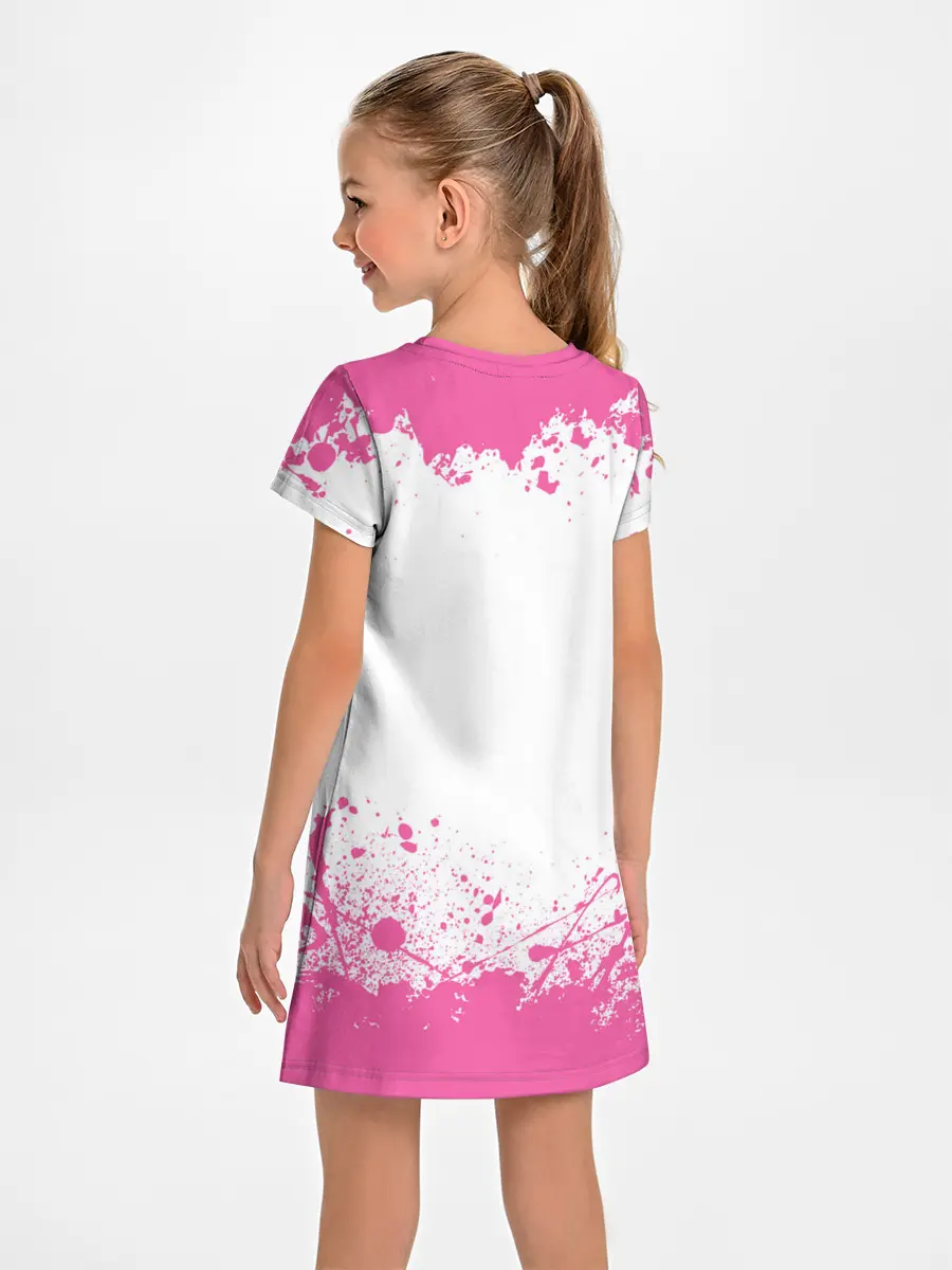 Детское платье / Девушки и танки | Pink