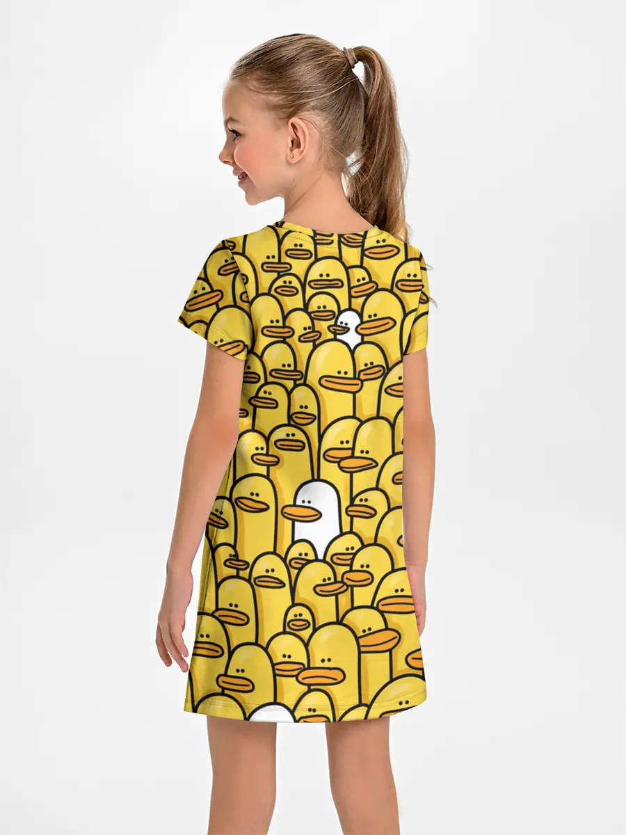 Детское платье / Утки