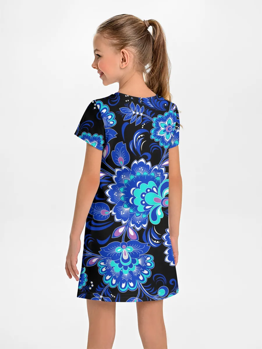 Детское платье / Хохлома