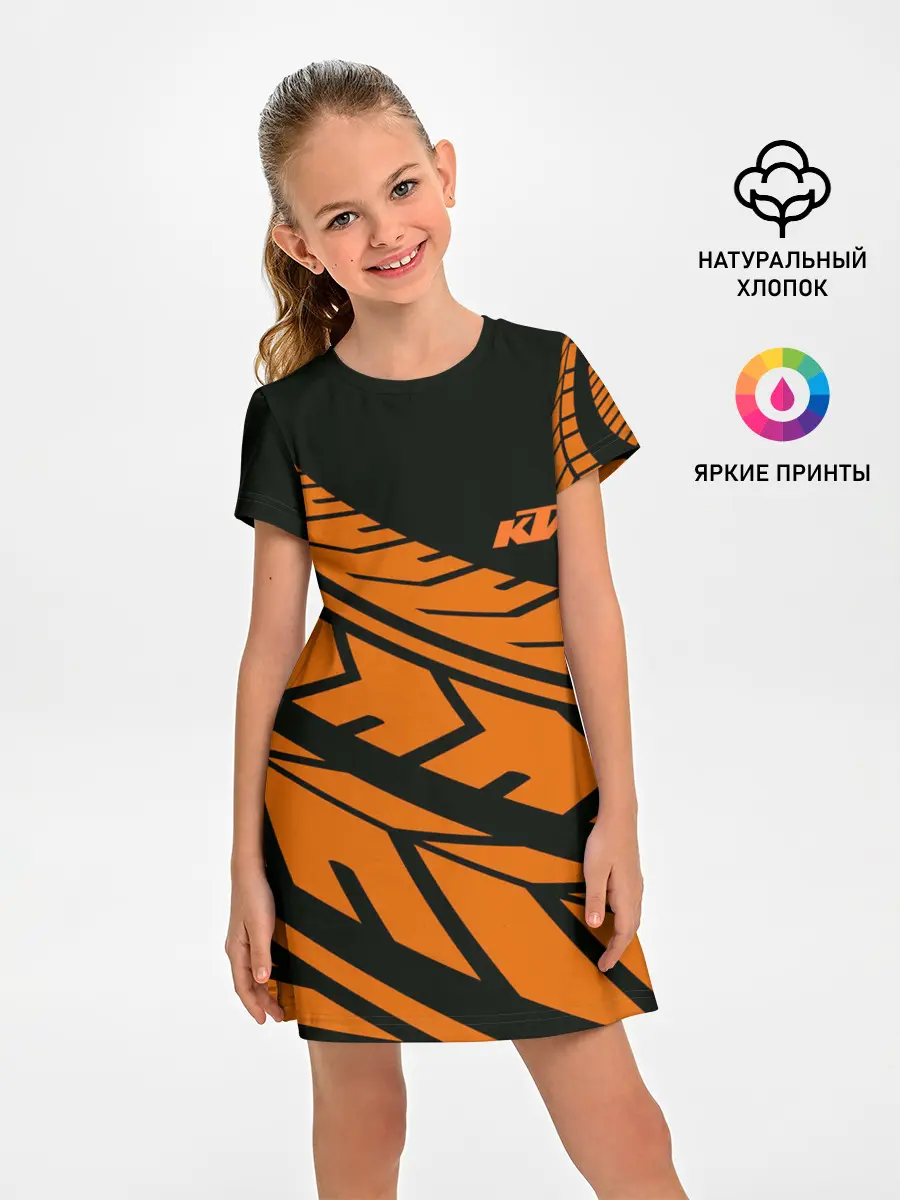 Детское платье / ORANGE KTM | КТМ