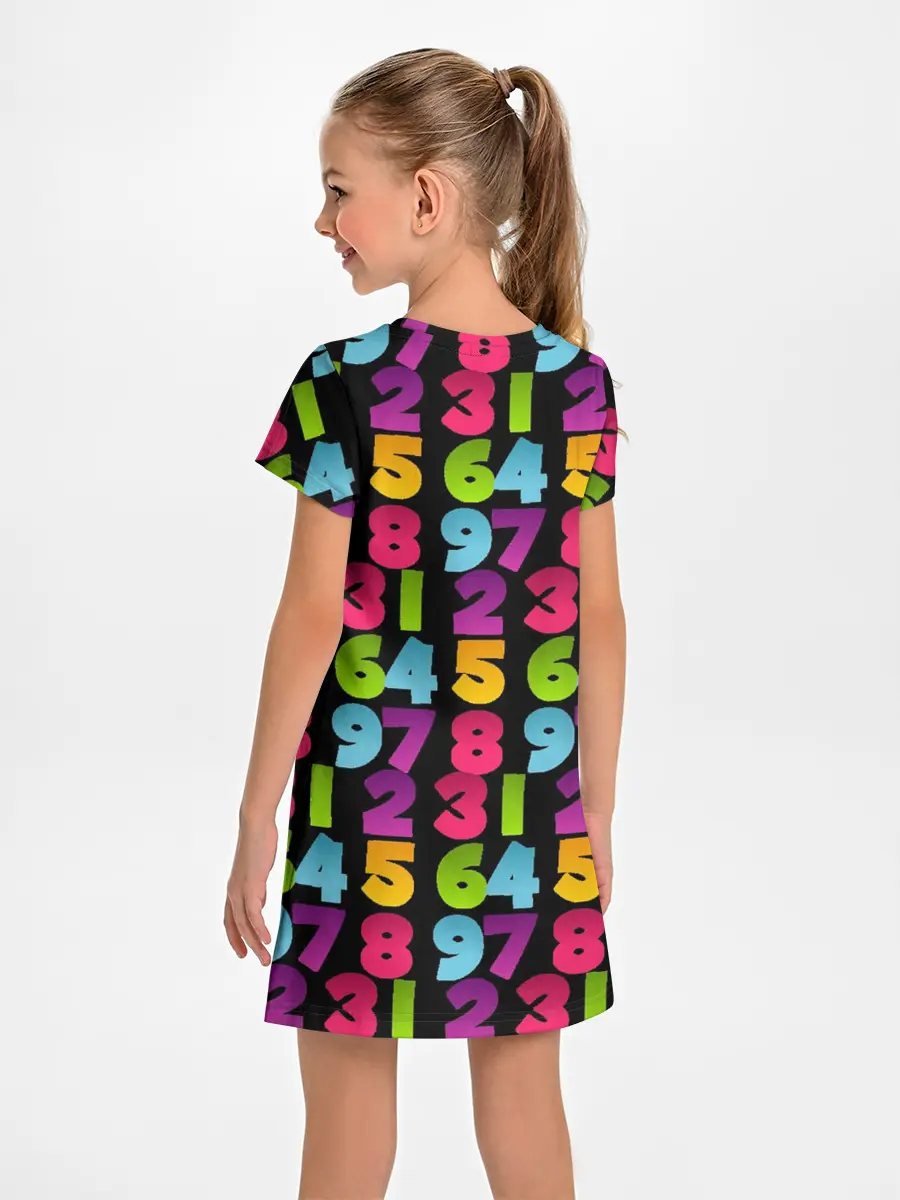 Детское платье / цифры