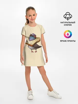 Детское платье / Голубь и Хлебушек