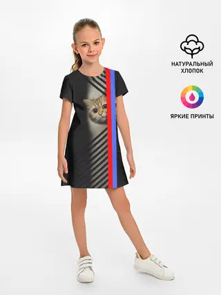 Детское платье / Кот