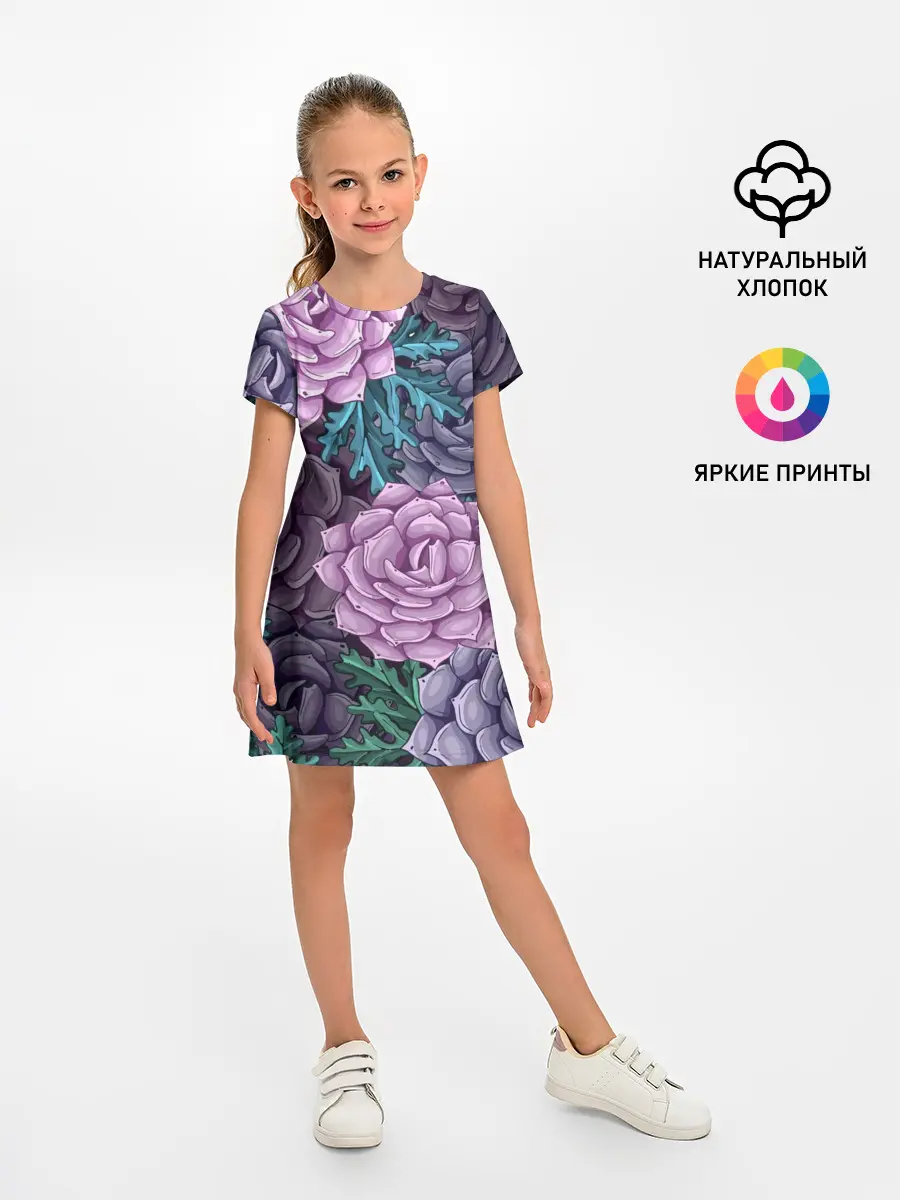 Детское платье / Цветы