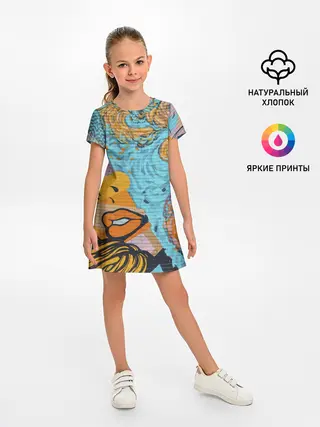 Детское платье / Граффити арт