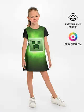 Детское платье / MINECRAFT | МАЙНКРАФТ