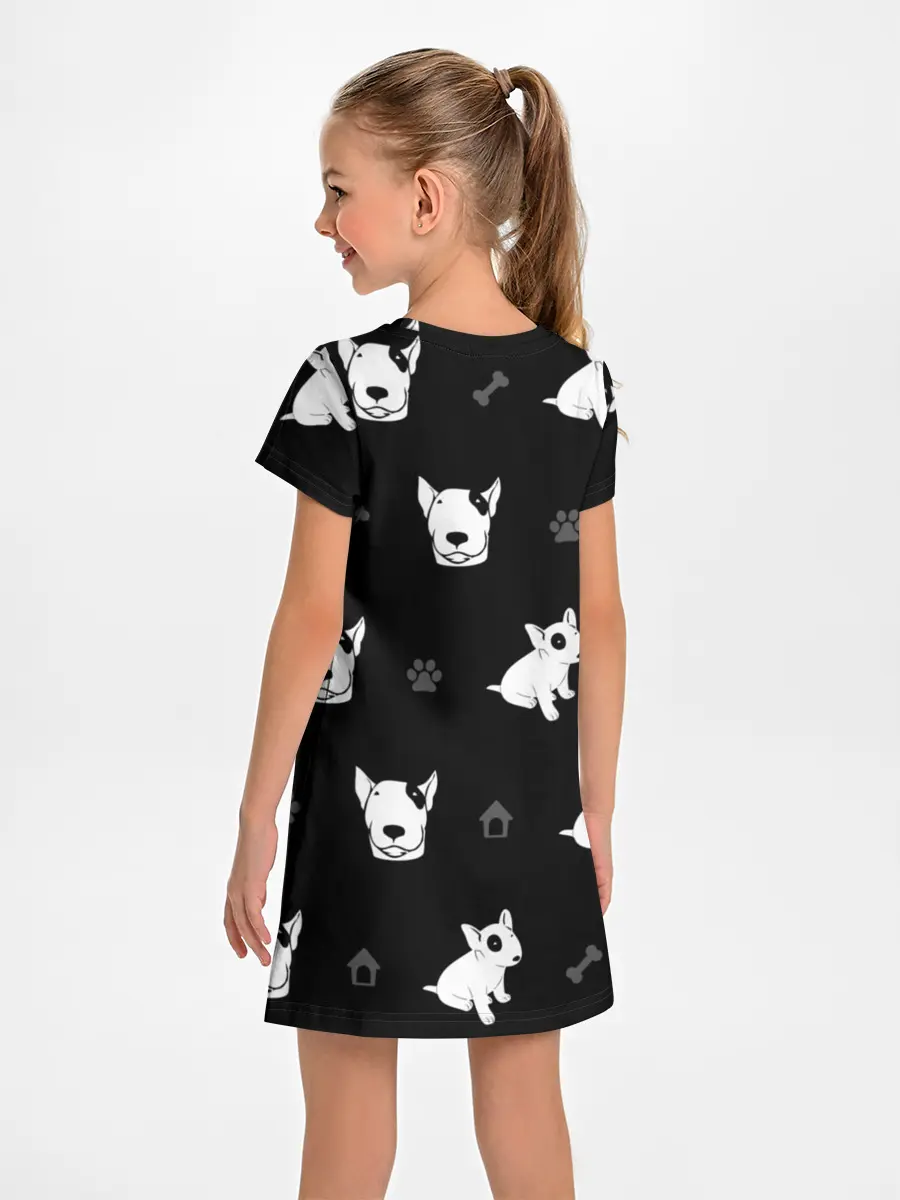 Детское платье / Английский бультерьер