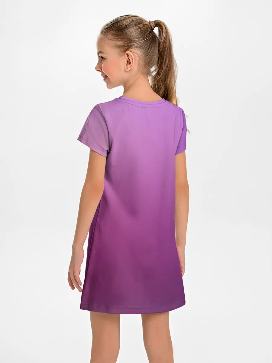 Детское платье / Аметистовый закат