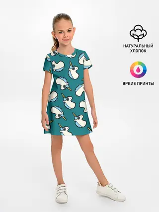 Детское платье / Крутые Единороги
