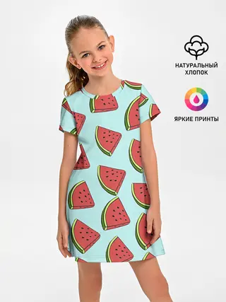 Детское платье / Дольки арбузов