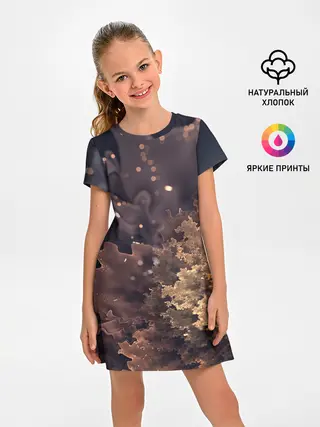 Детское платье / КосмиЧеский Цветок