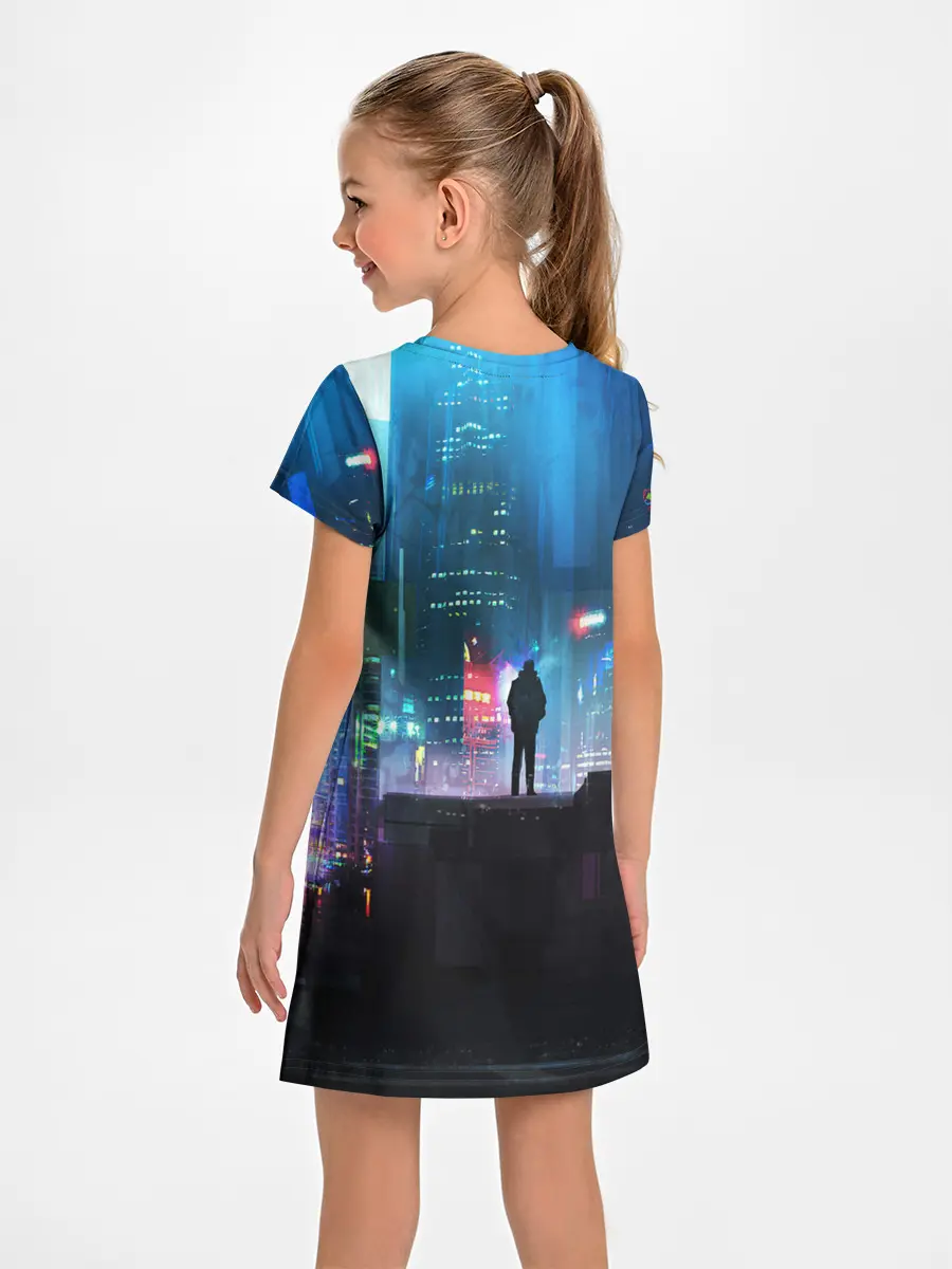 Детское платье / CITY NEON