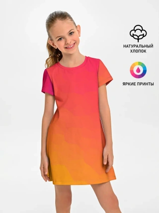Детское платье / Градиент