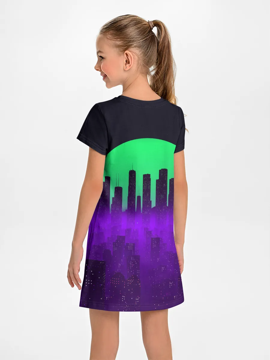 Детское платье / НЕОНОВЫЙ ГОРОД