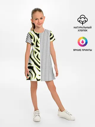 Детское платье / Зебра
