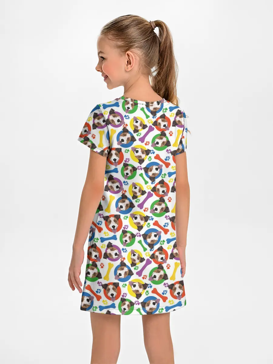 Детское платье / Джек Рассел Терьер