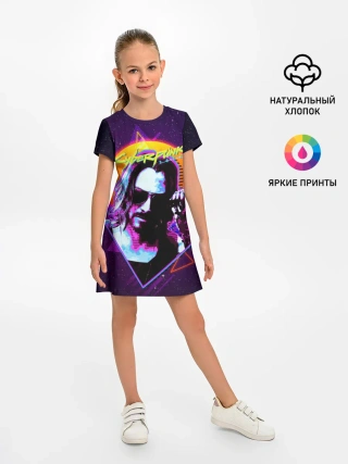 Детское платье / Киану Ривз Cyberpunk 2077