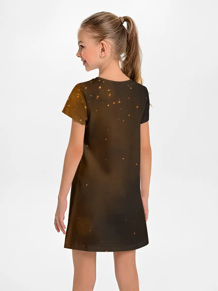 Детское платье / FIRE BATTLEFIELD LOGO | ЛОГО